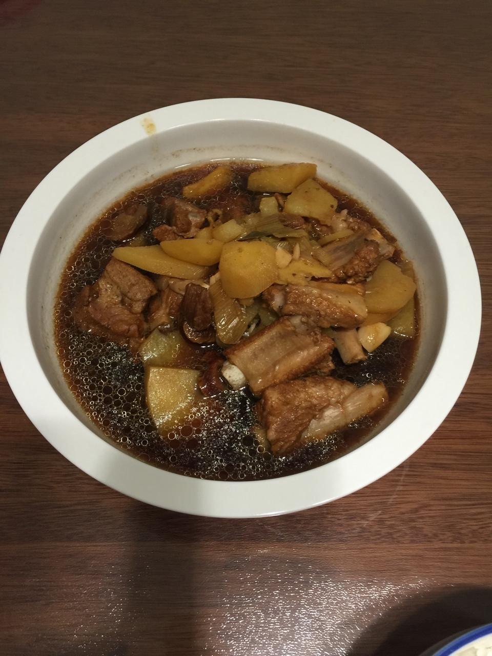 堂妈小厨——排骨米饭