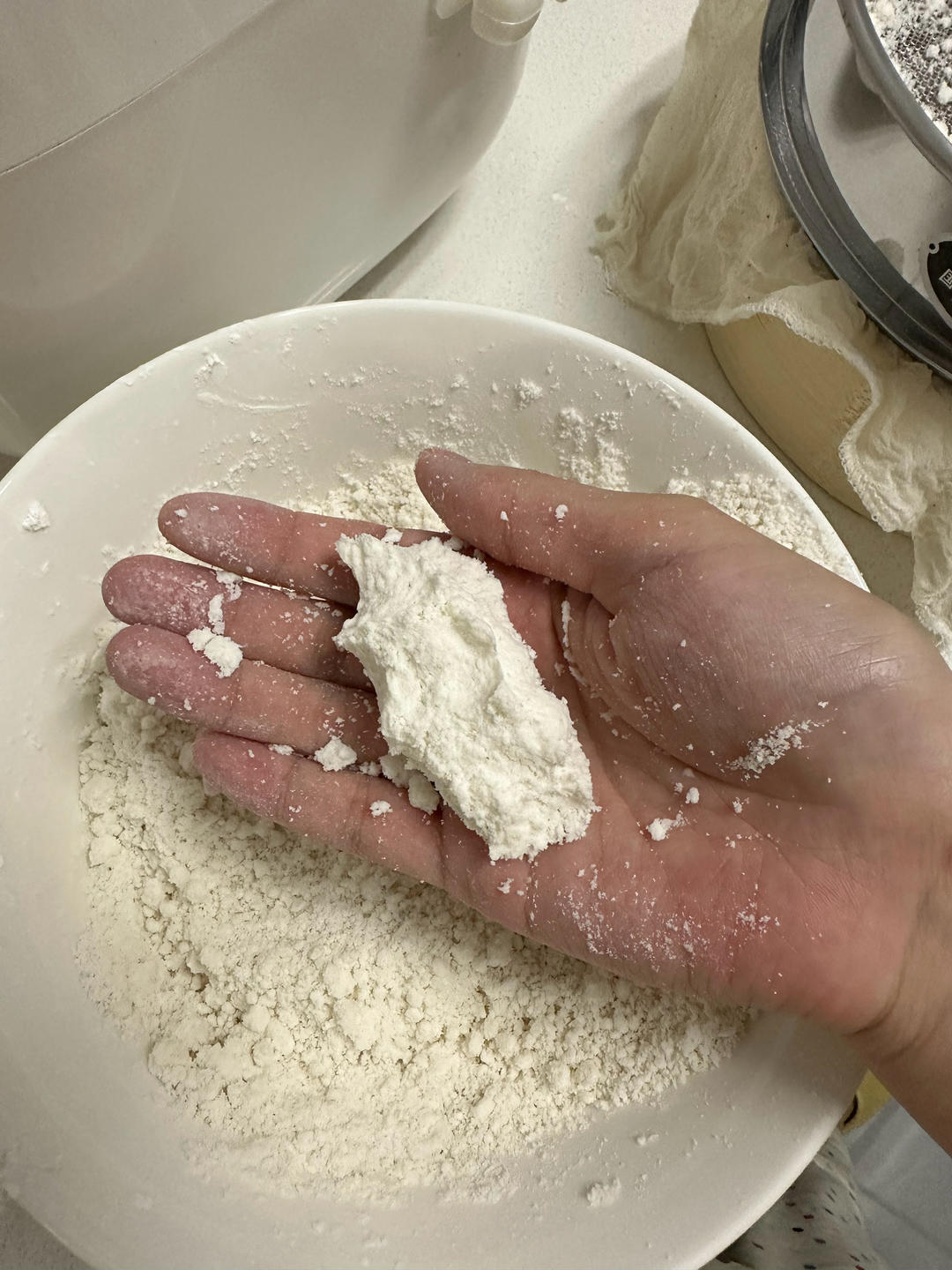 纯奶手撕吐司的做法 步骤1