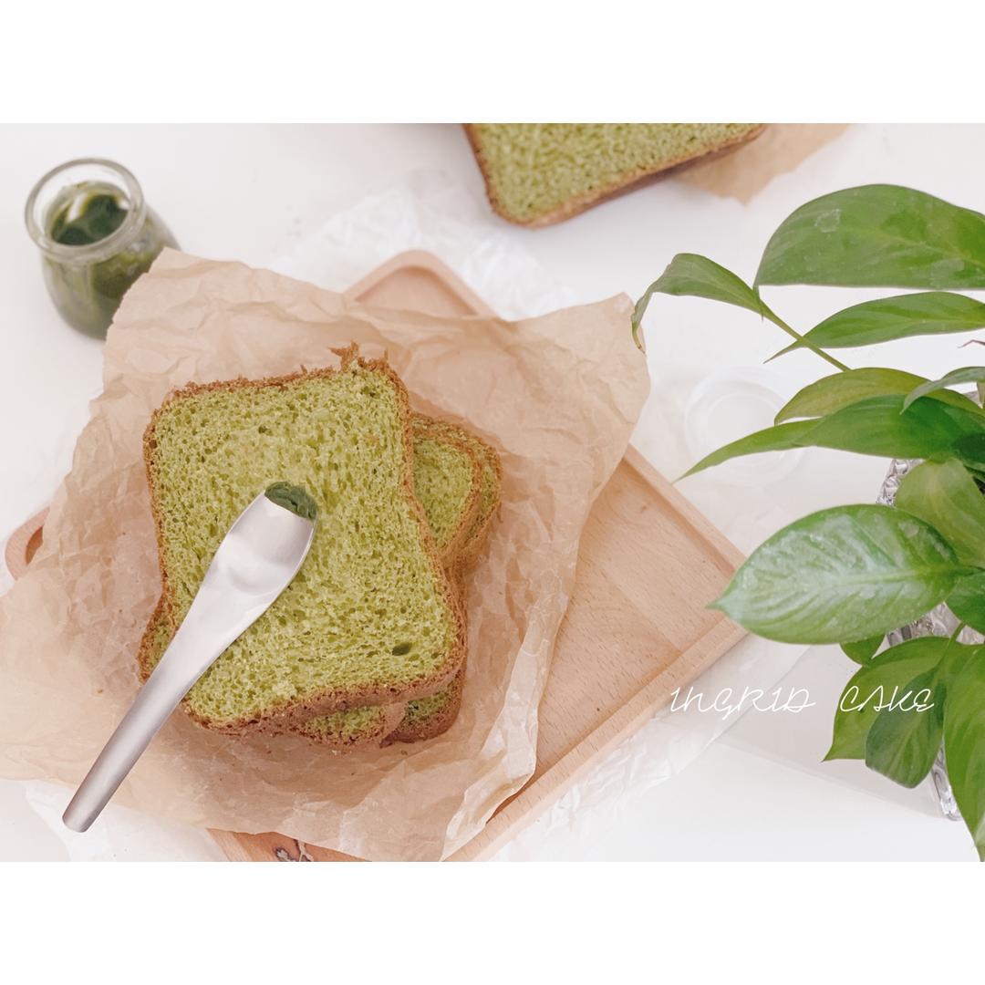 抹茶牛奶吐司