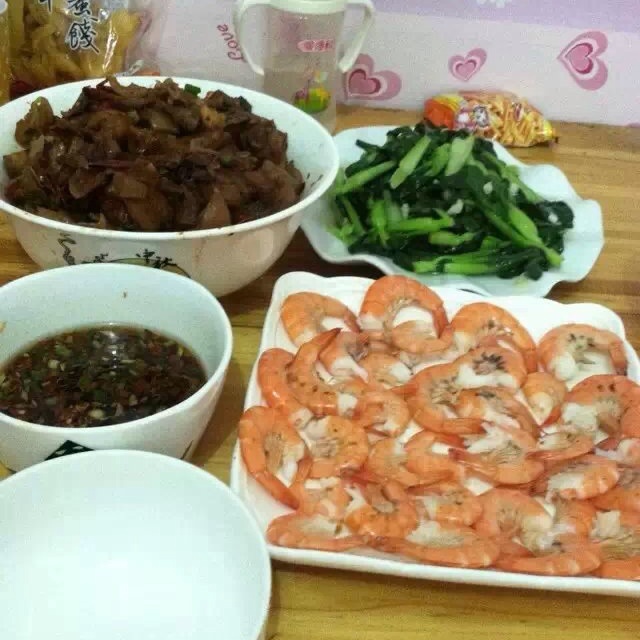 水煮大虾
