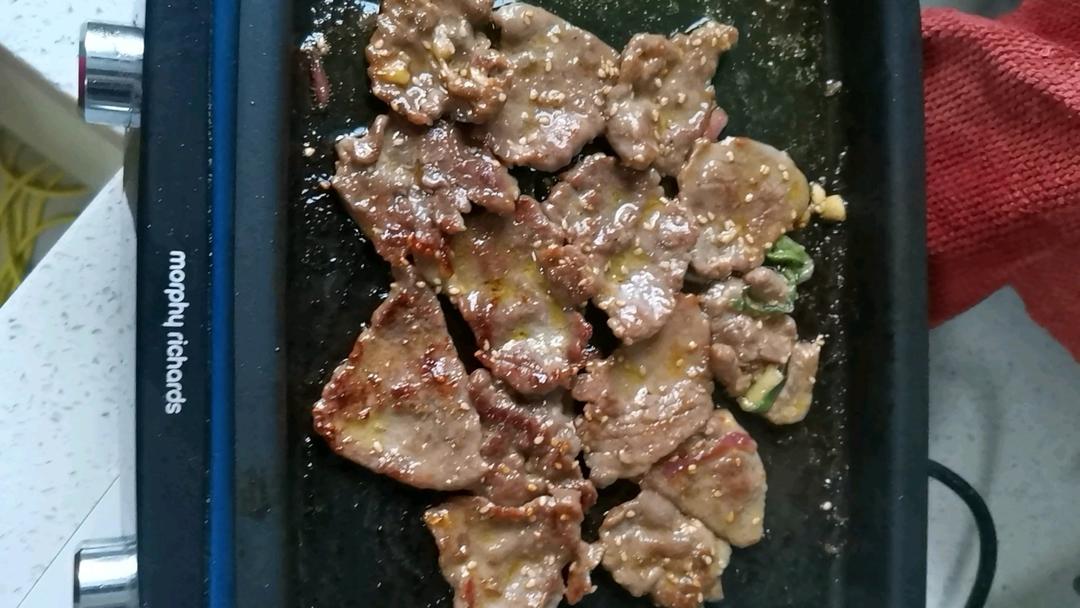 「正宗韩式烤肉」调味牛肉的腌制秘诀