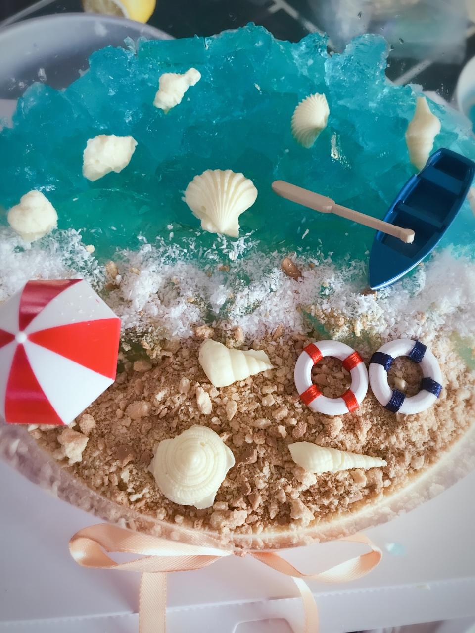 海洋酸奶慕斯蛋糕
