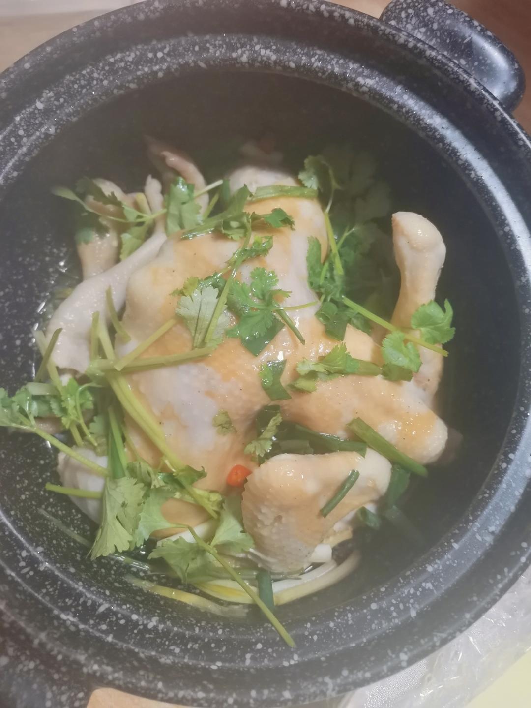 无水葱油鸡｜美食台