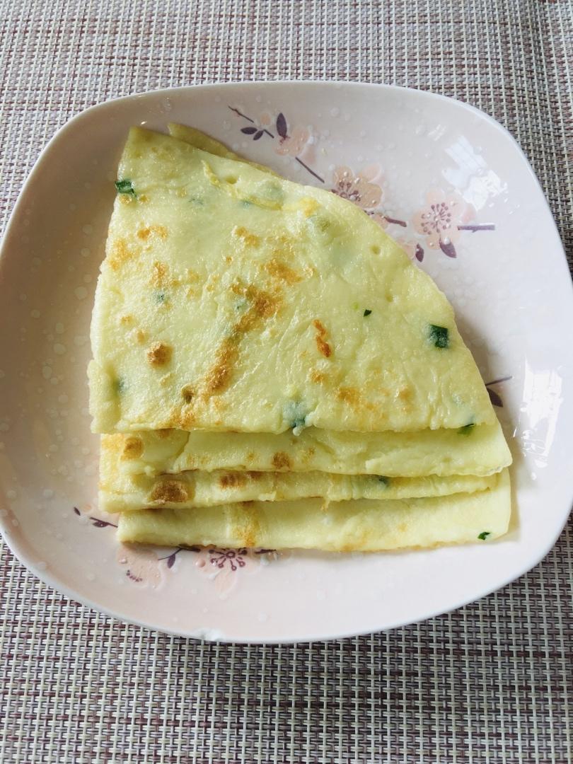 葱花鸡蛋饼