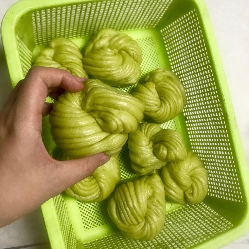 胡萝卜汁花卷馒头