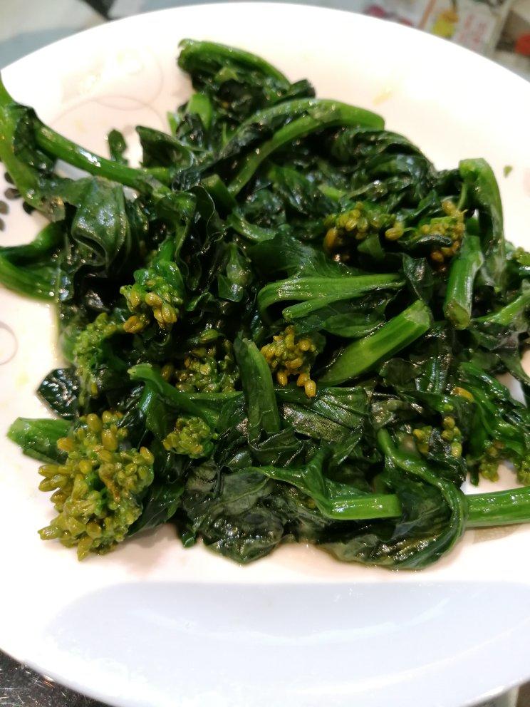 清炒油菜花（本帮做法）
