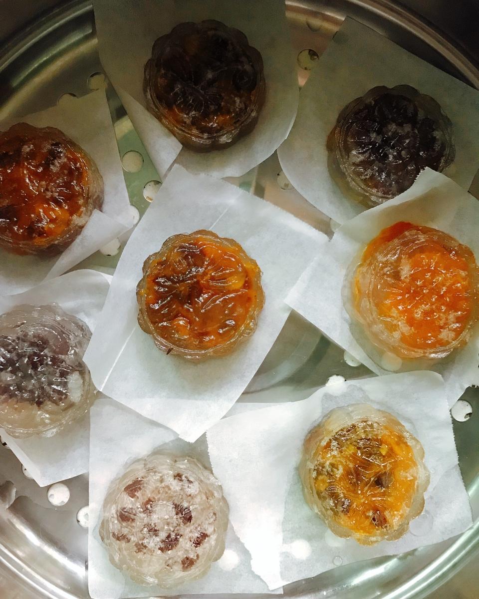 超高颜值做法简单的水晶月饼