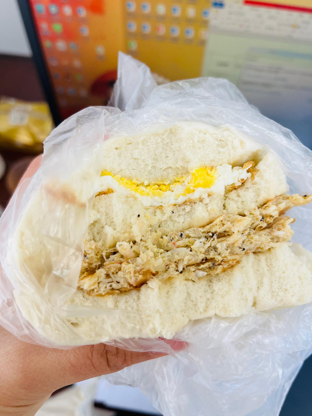 韭菜虾米饼