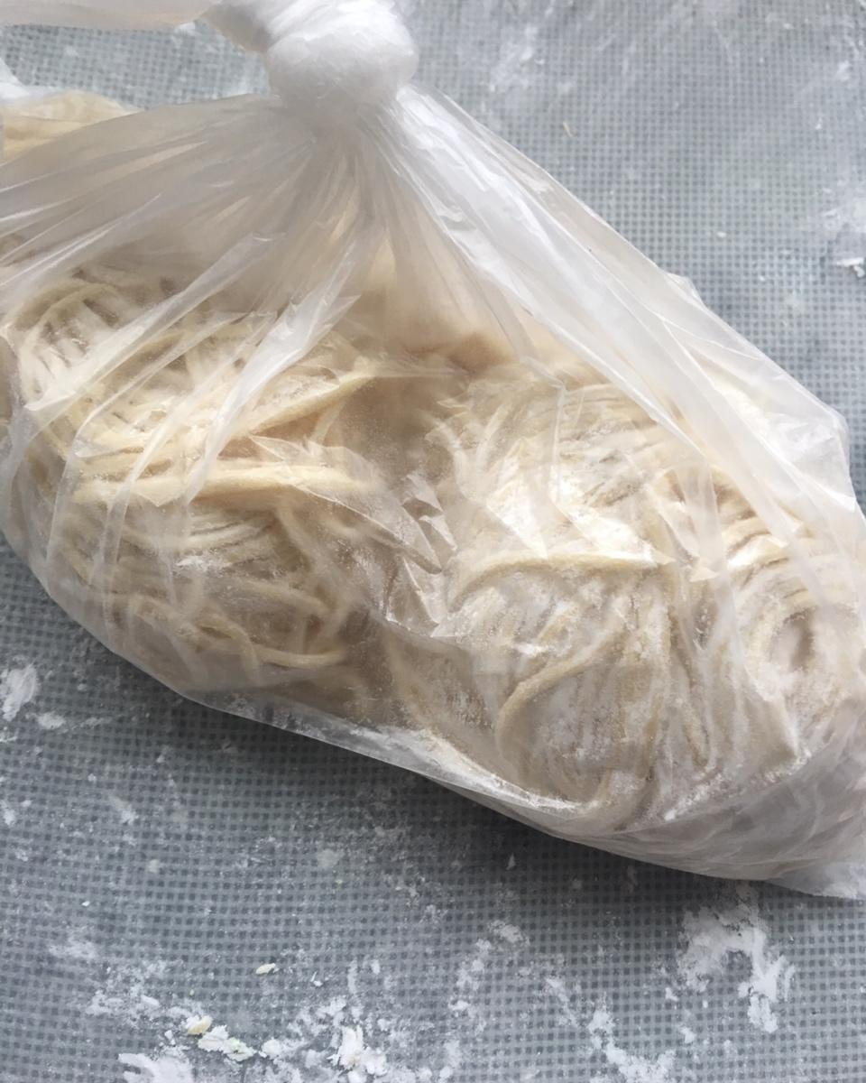 自制面条(马卡多手动面条机版)