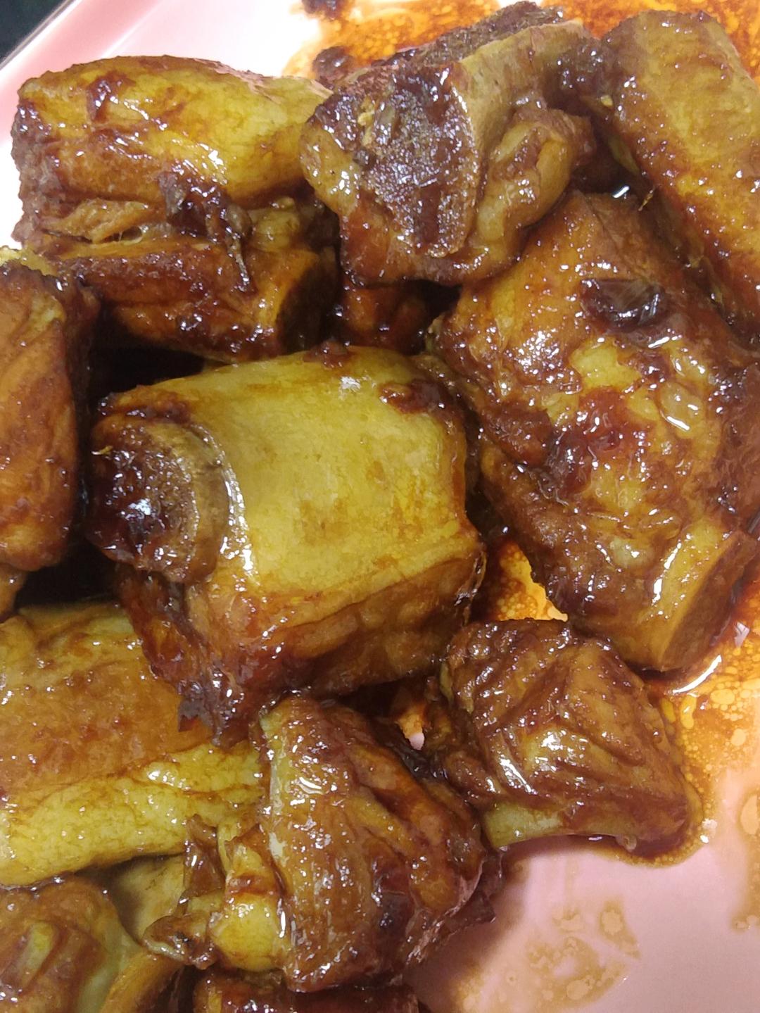 最简单最好吃的红烧排骨