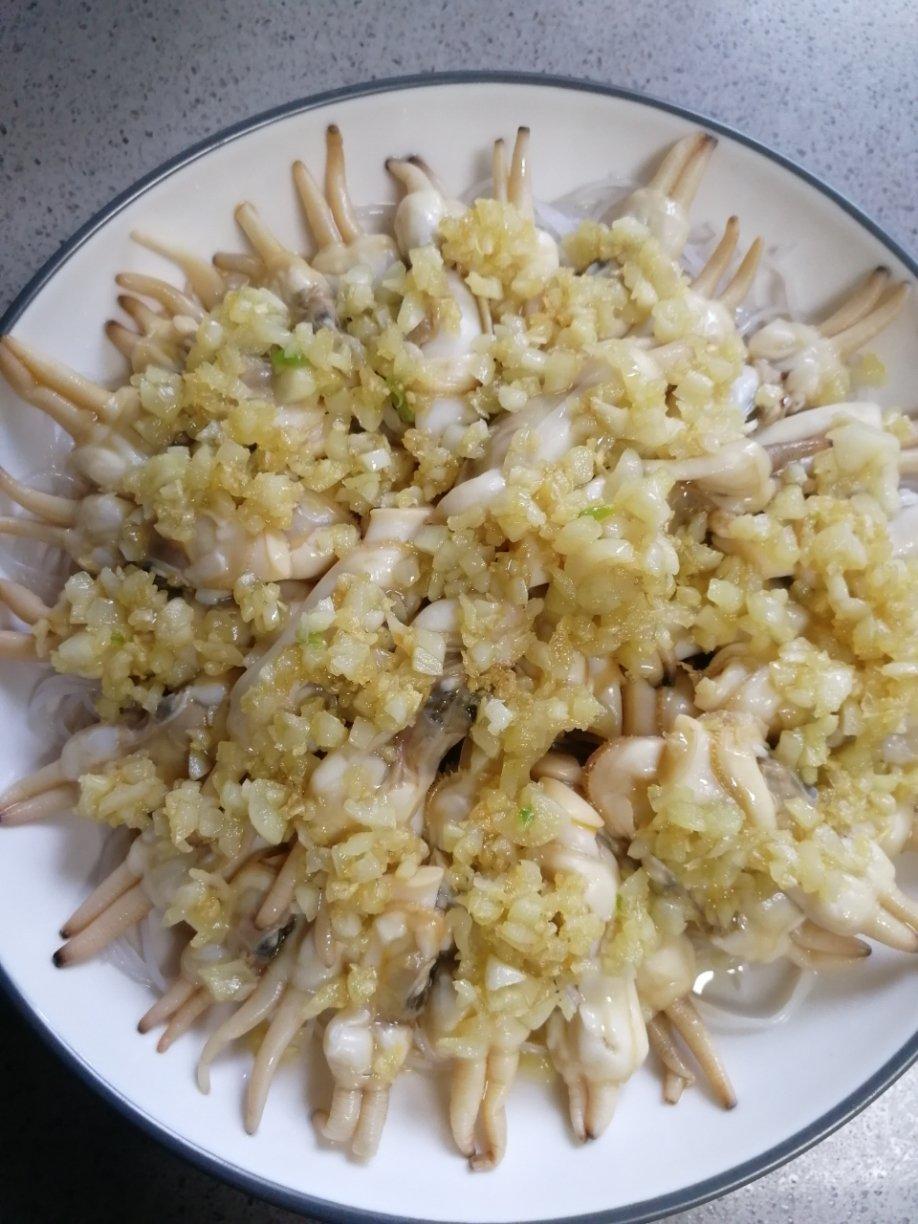 粉丝蒜蓉蒸蛏子