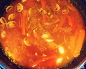 韩式海鲜豆腐汤的做法 步骤2