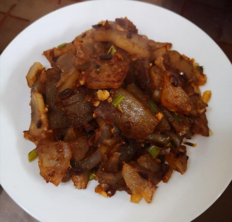 炒凉粉