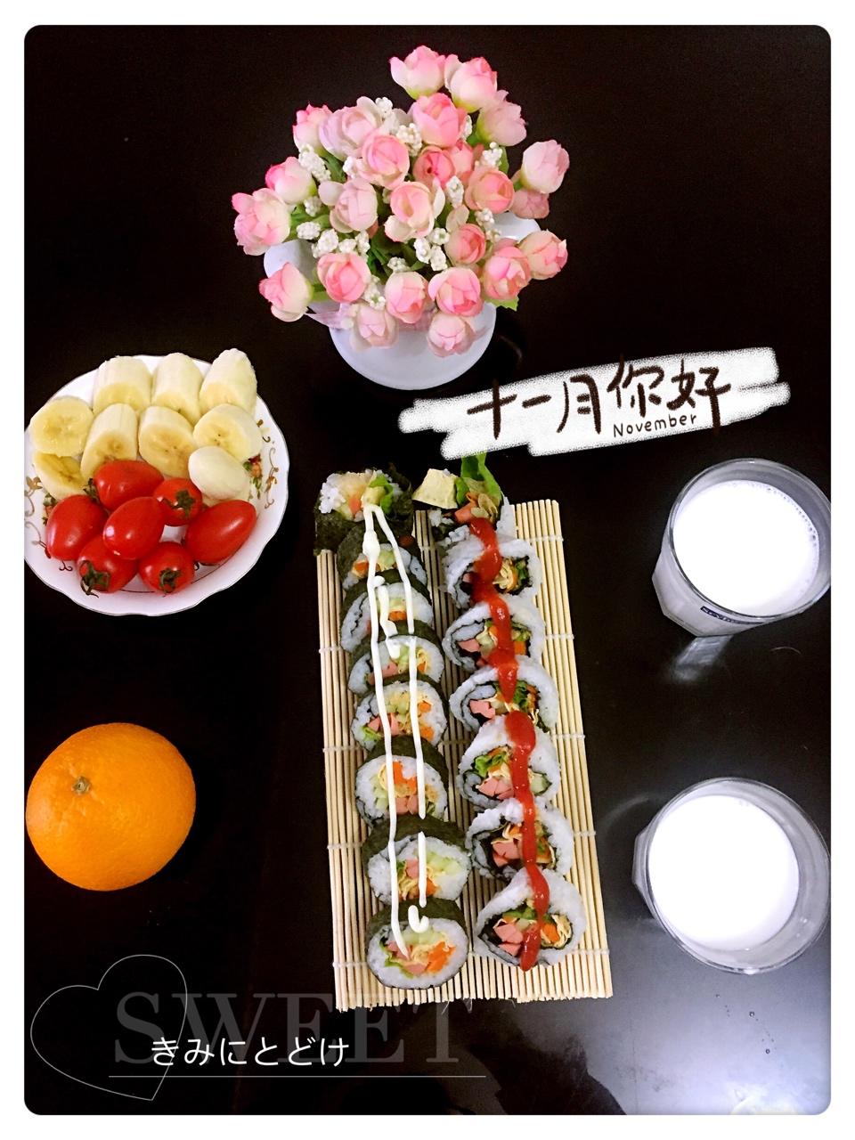紫菜卷寿司