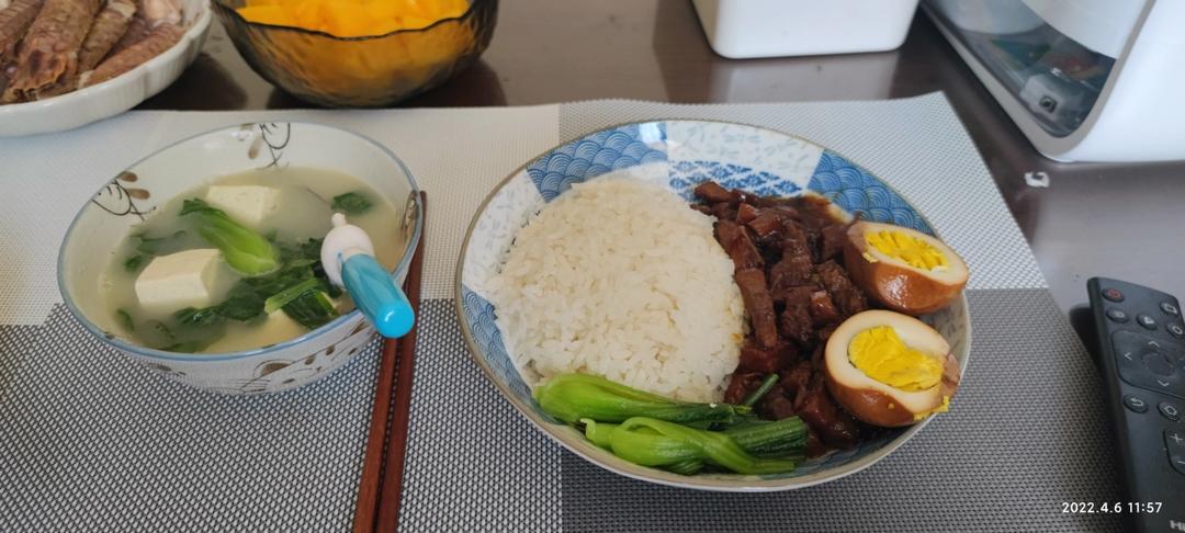 在家也能做的卤肉饭