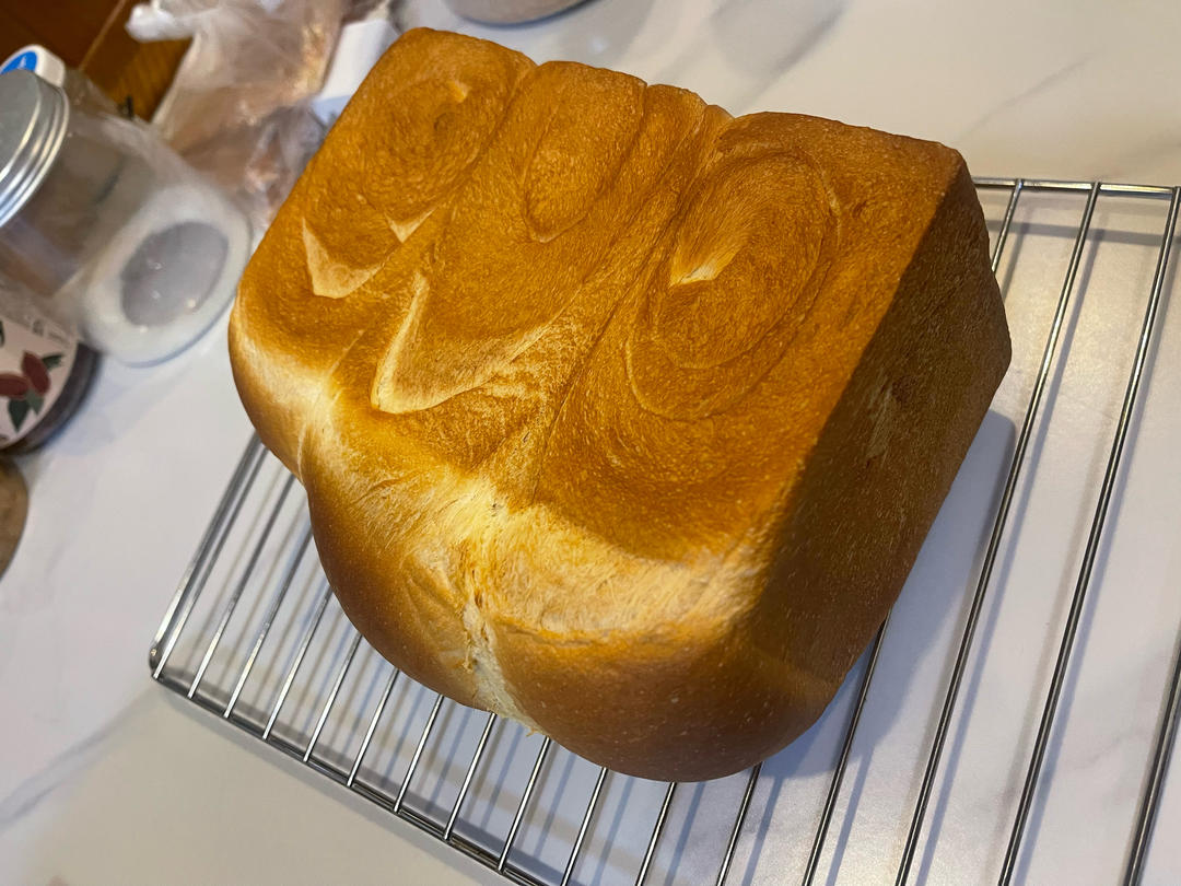 纯奶手撕吐司的做法 步骤1