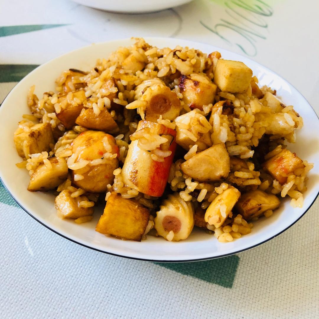 火锅余料炒米饭