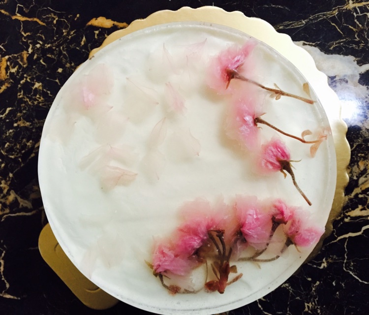 樱花渐变慕斯蛋糕（6寸）