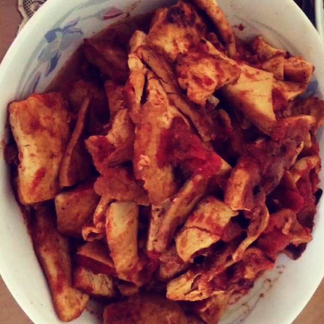 西红柿烧豆腐