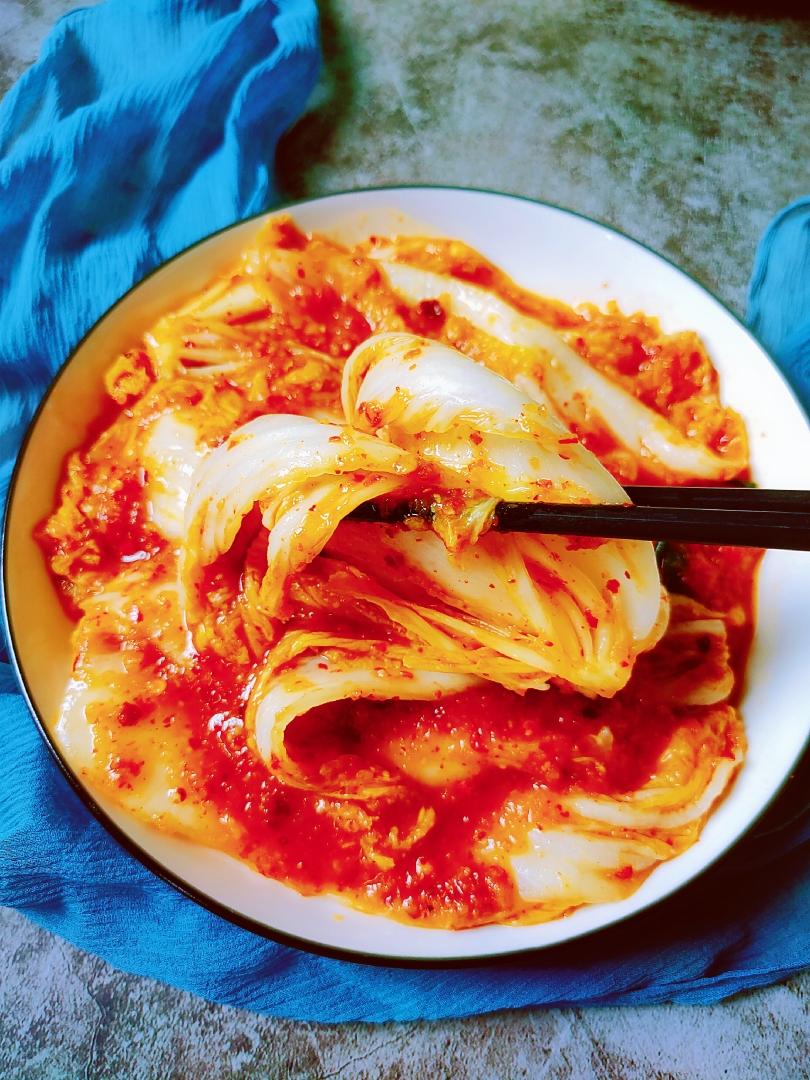 自制家庭版韩式辣白菜的做法