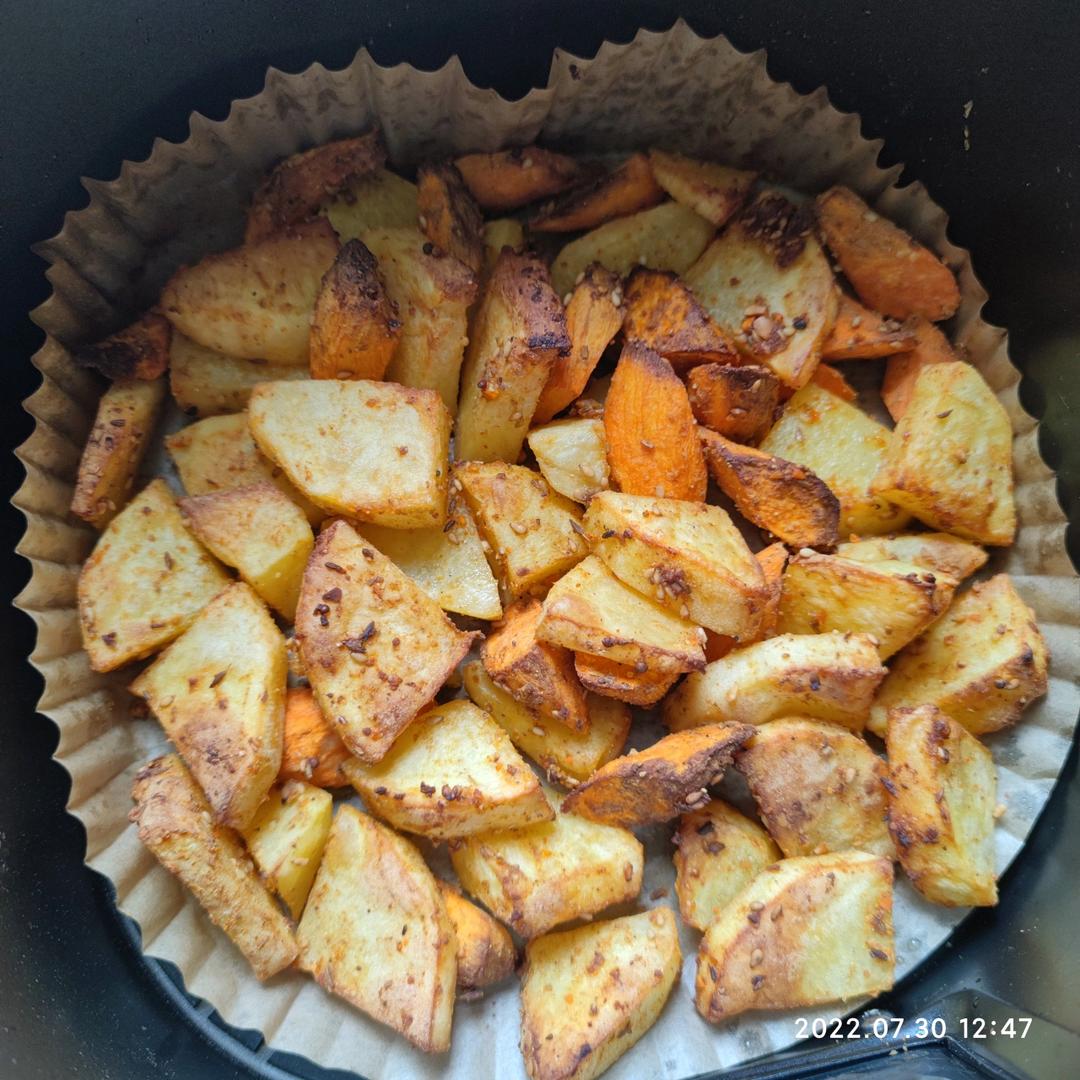 烤箱烤土豆块
