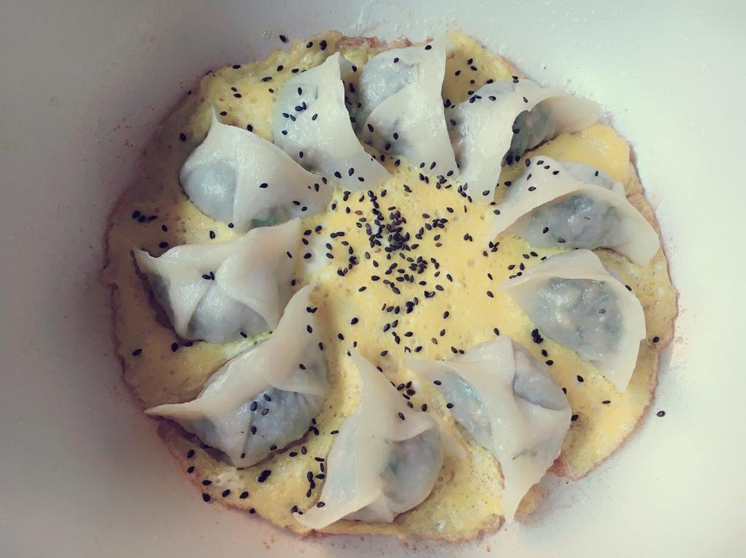 懒人快手抱蛋煎饺