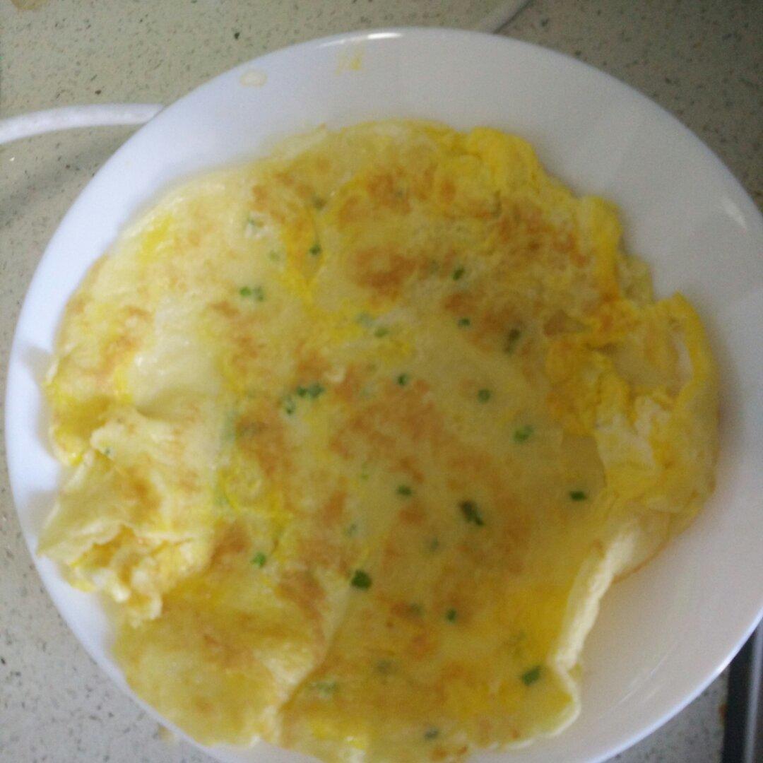 香葱鸡蛋饼