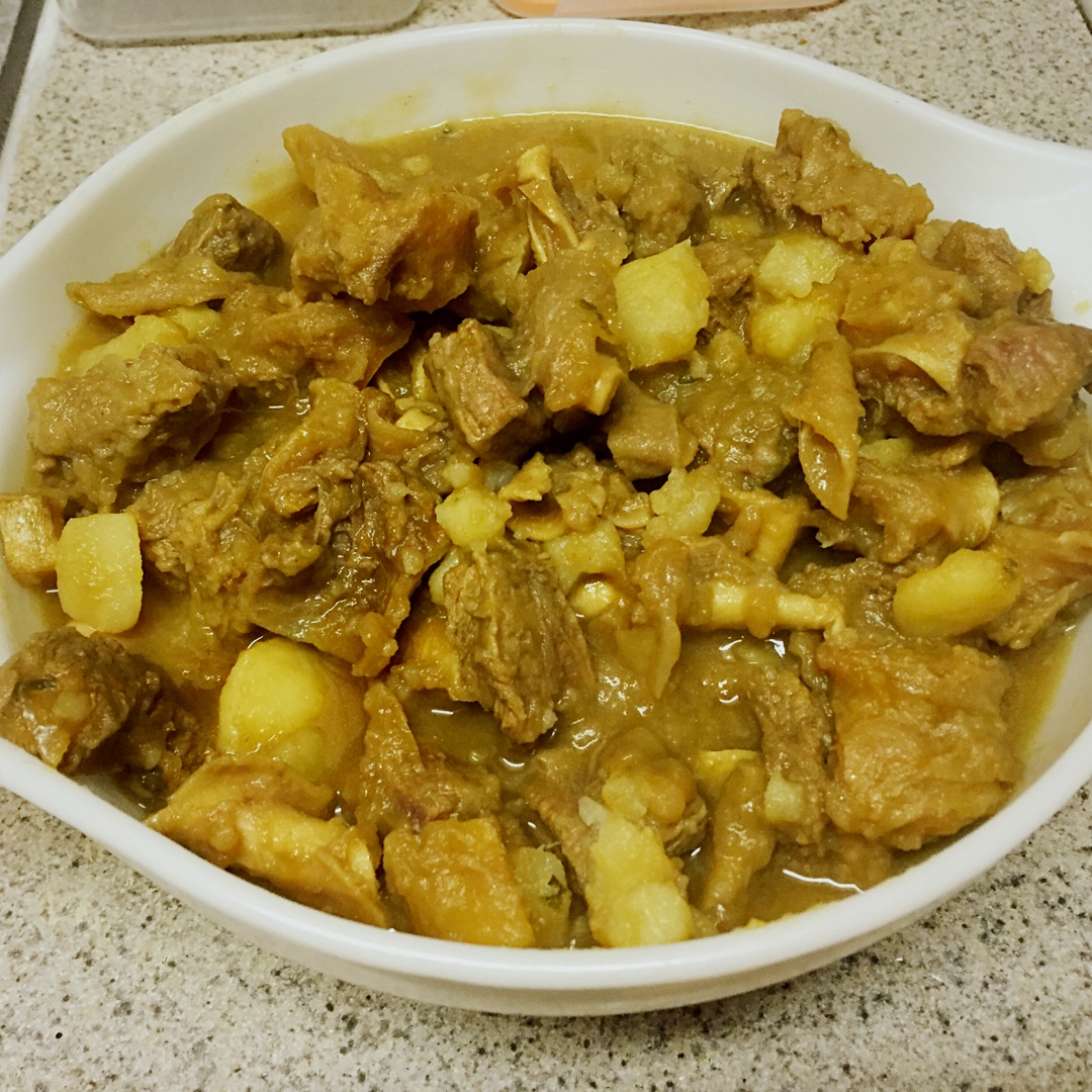 土豆炖牛肉