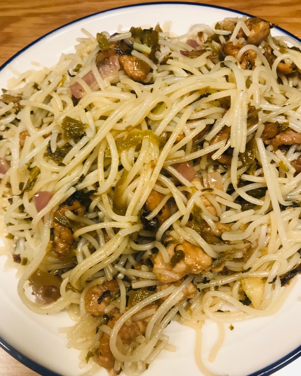糟菜炒粉干