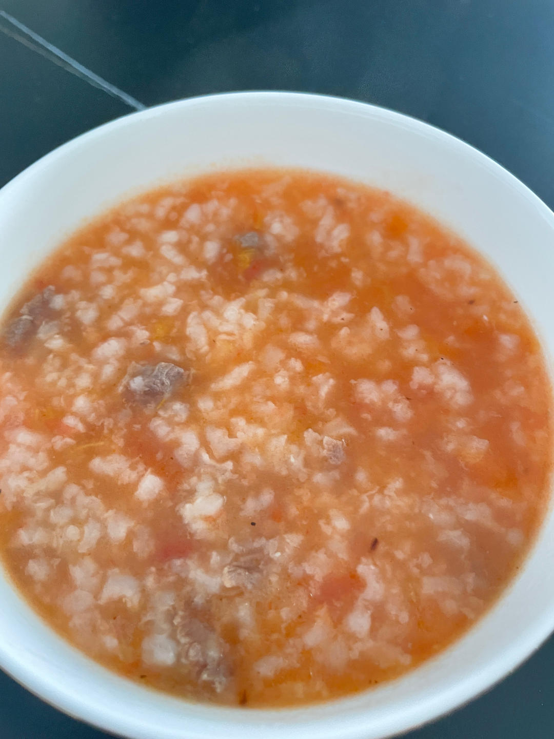 番茄牛肉粥