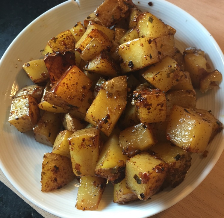 孜然炒土豆（毫无技术含量）