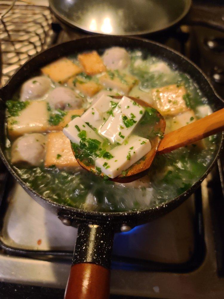 荠菜豆腐羹