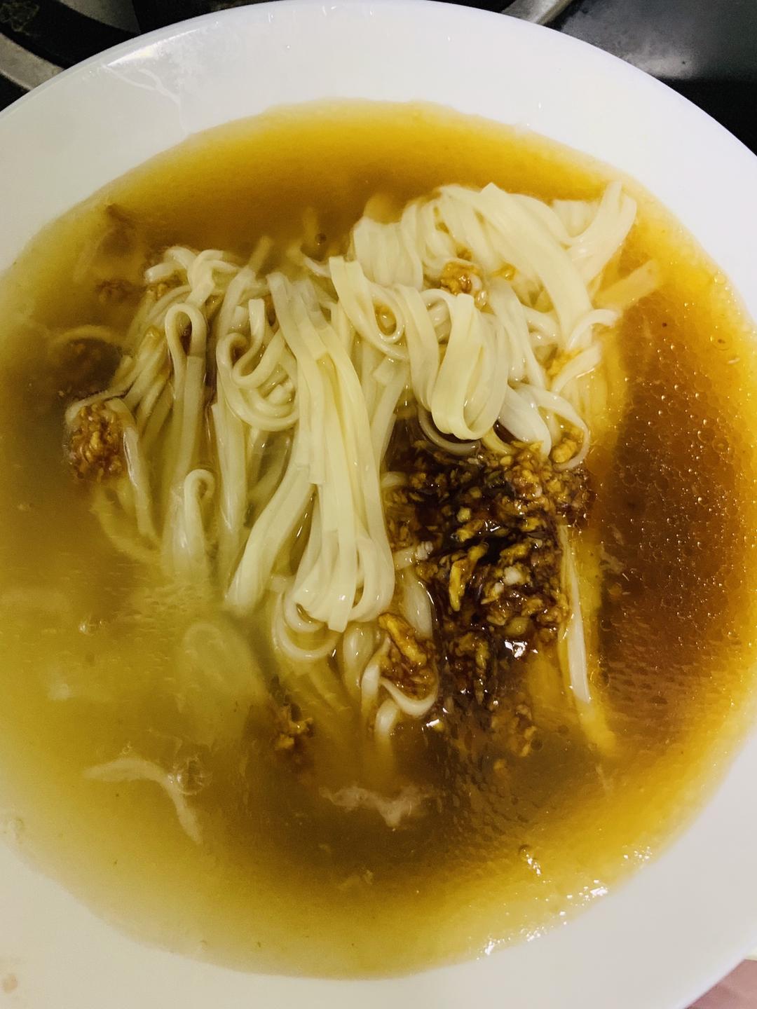 一个半吊子的阳春面