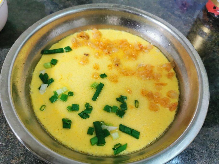 蒸蛋『嫩滑虾米蒸水蛋』