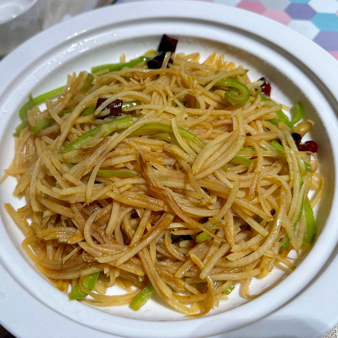 超级无敌下饭菜～酸辣土豆丝