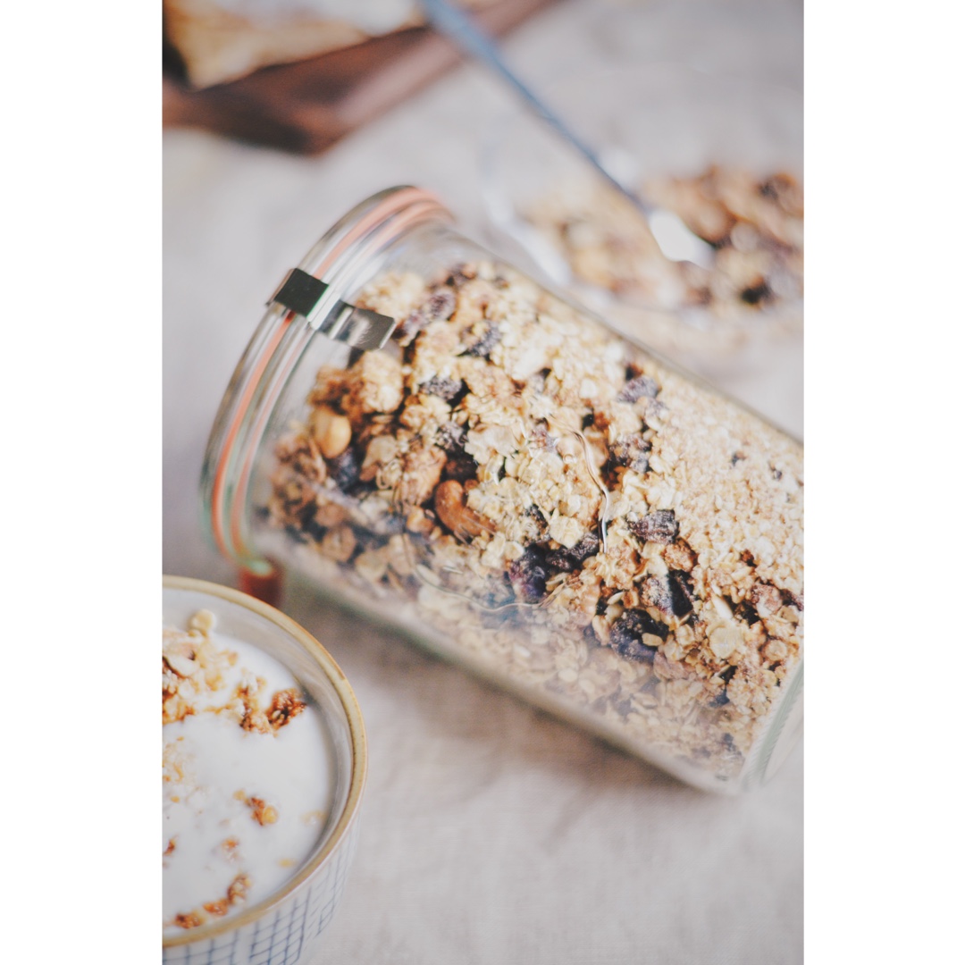 Today's breakfast 格兰诺拉脆麦片