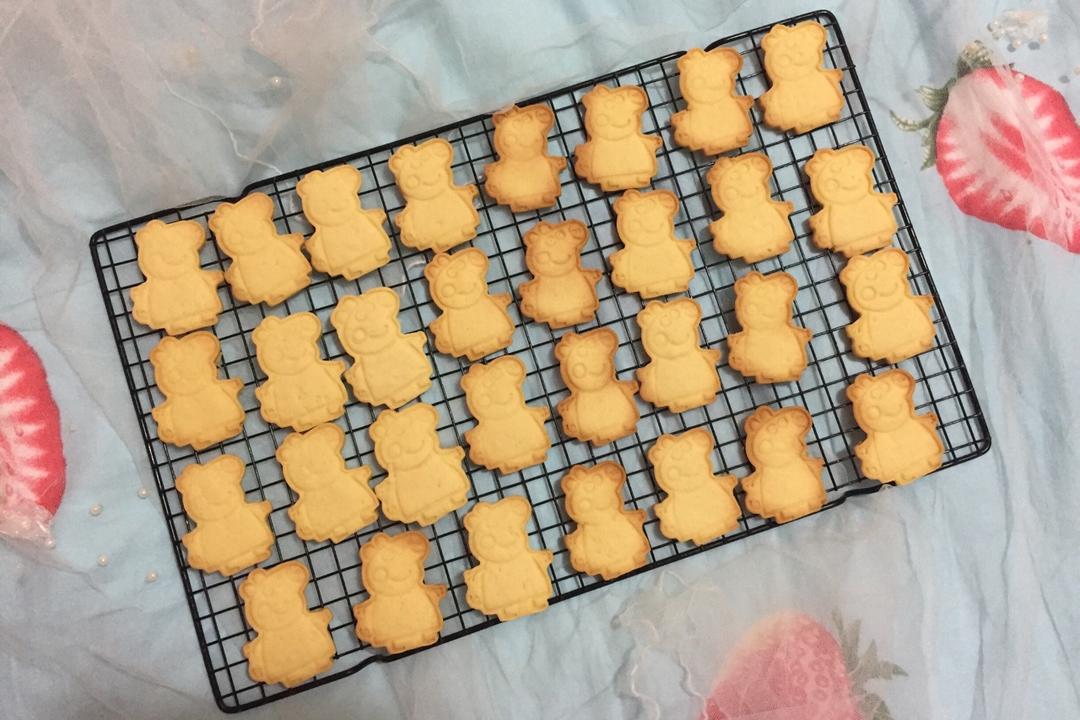 卡通黄油饼干