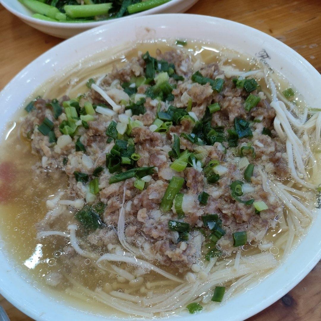 蒜蓉肉沫金针菇