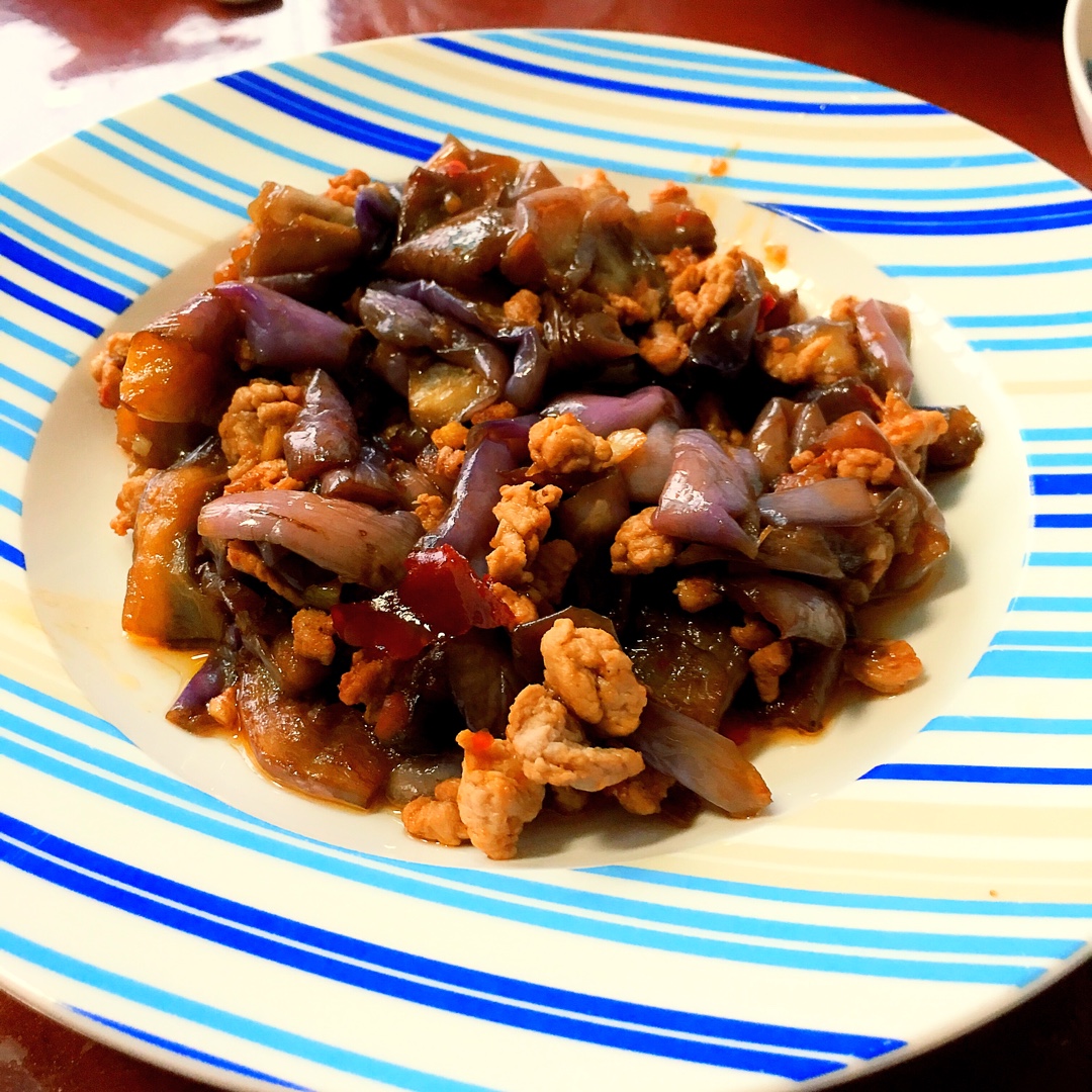 karenyly做的豆瓣酱炒茄子