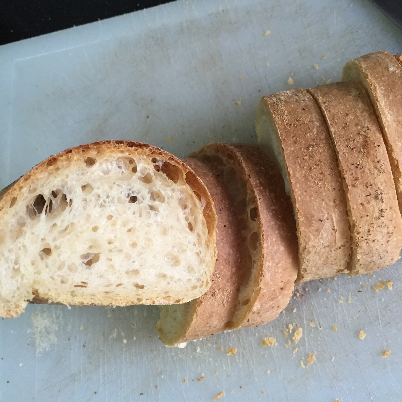 Paul的意大利拖鞋面包Ciabatta