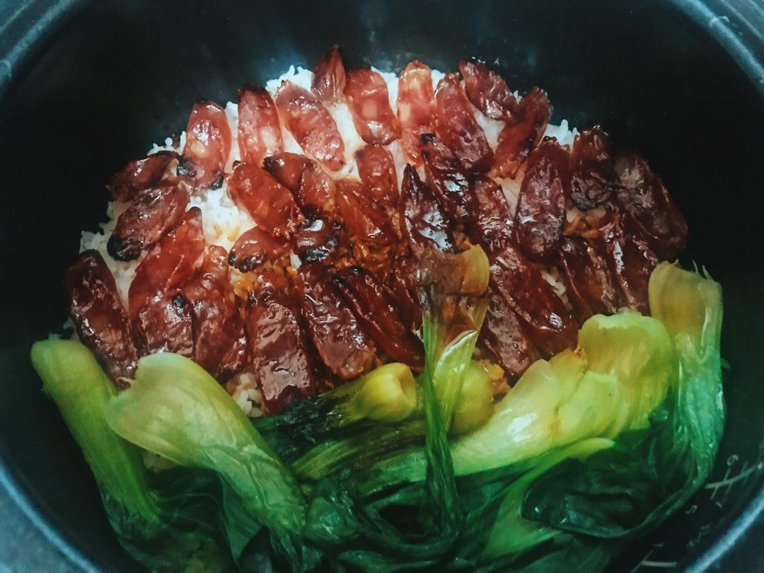 腊味煲仔饭（电饭煲版）
