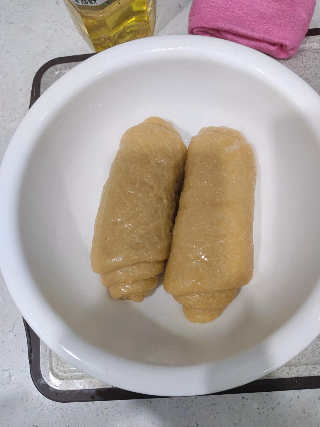 超松软的蒸面包