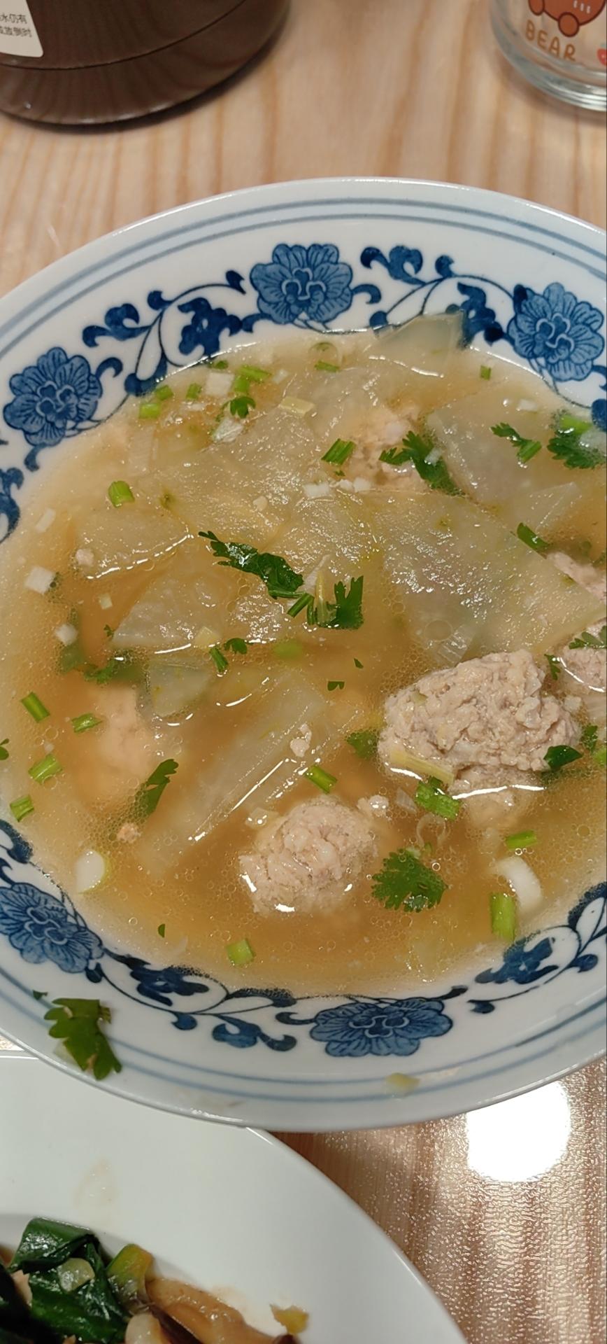 冬瓜肉丸汤