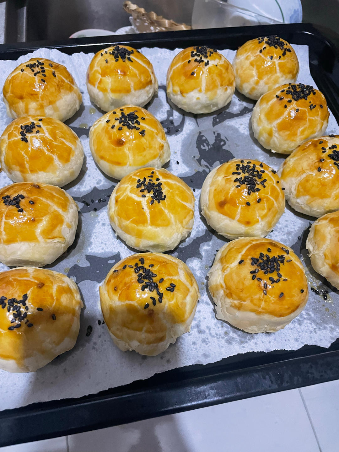 最详细的蛋黄酥方子修订版（新手必看）