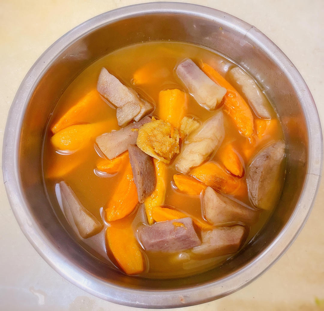 正宗广式番薯芋头糖水，30分钟搞掂