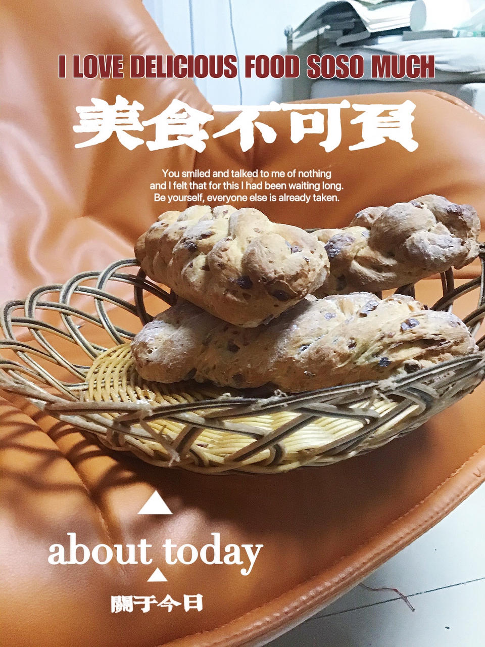 奶酪馅蔓越莓面包