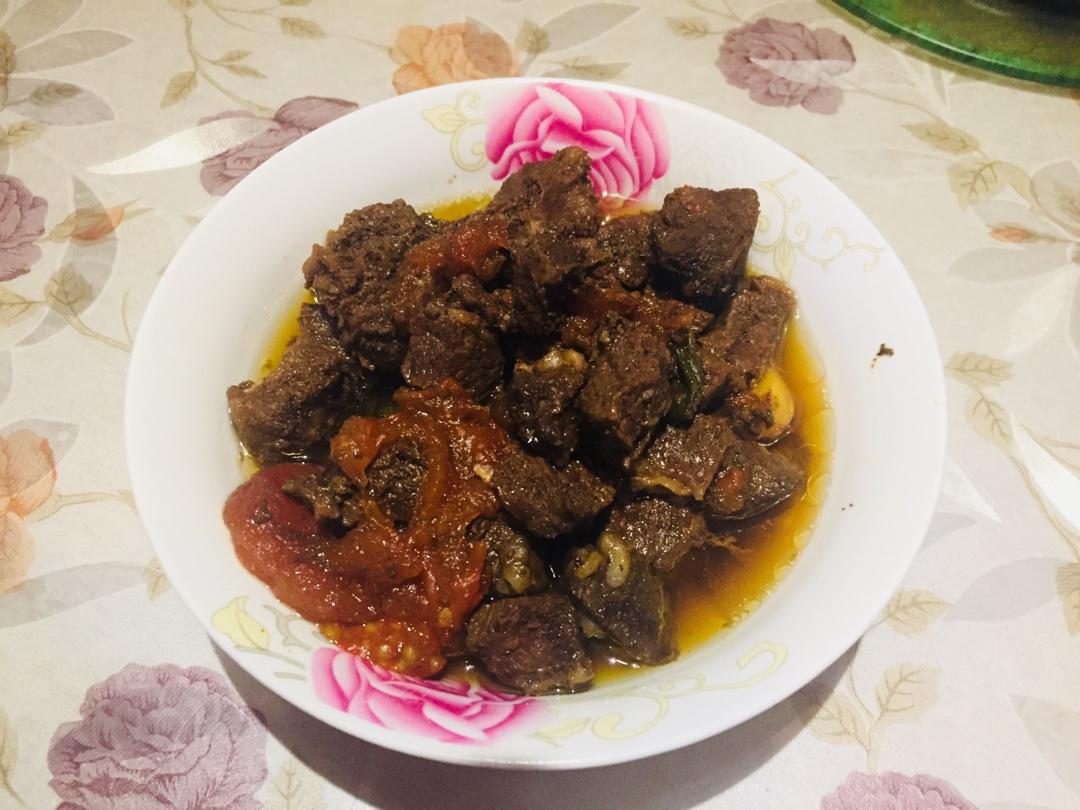 无水高压锅炖牛肉