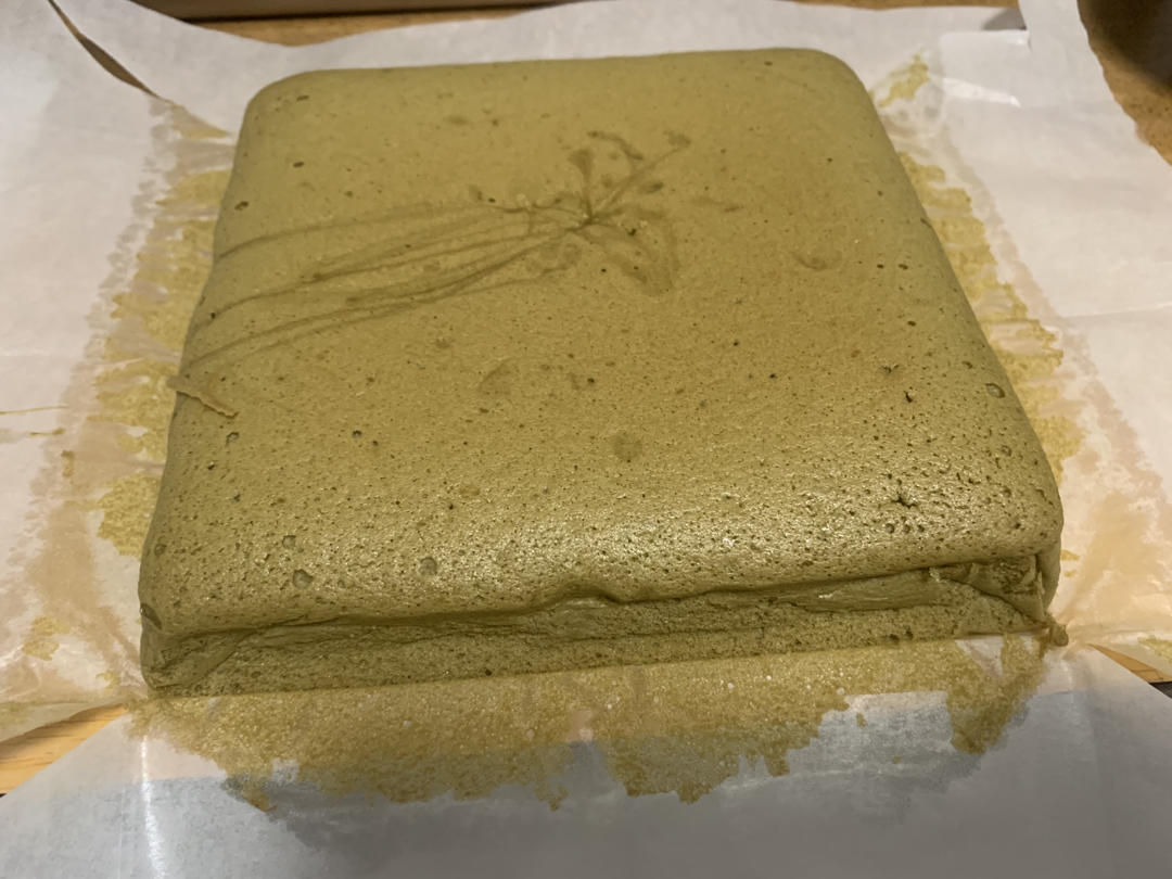 抹茶戚风（6寸加高10厘米）