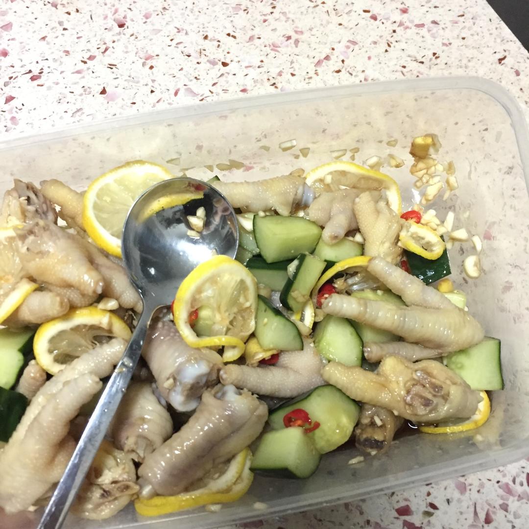 抖音鸡爪+清香小黄瓜