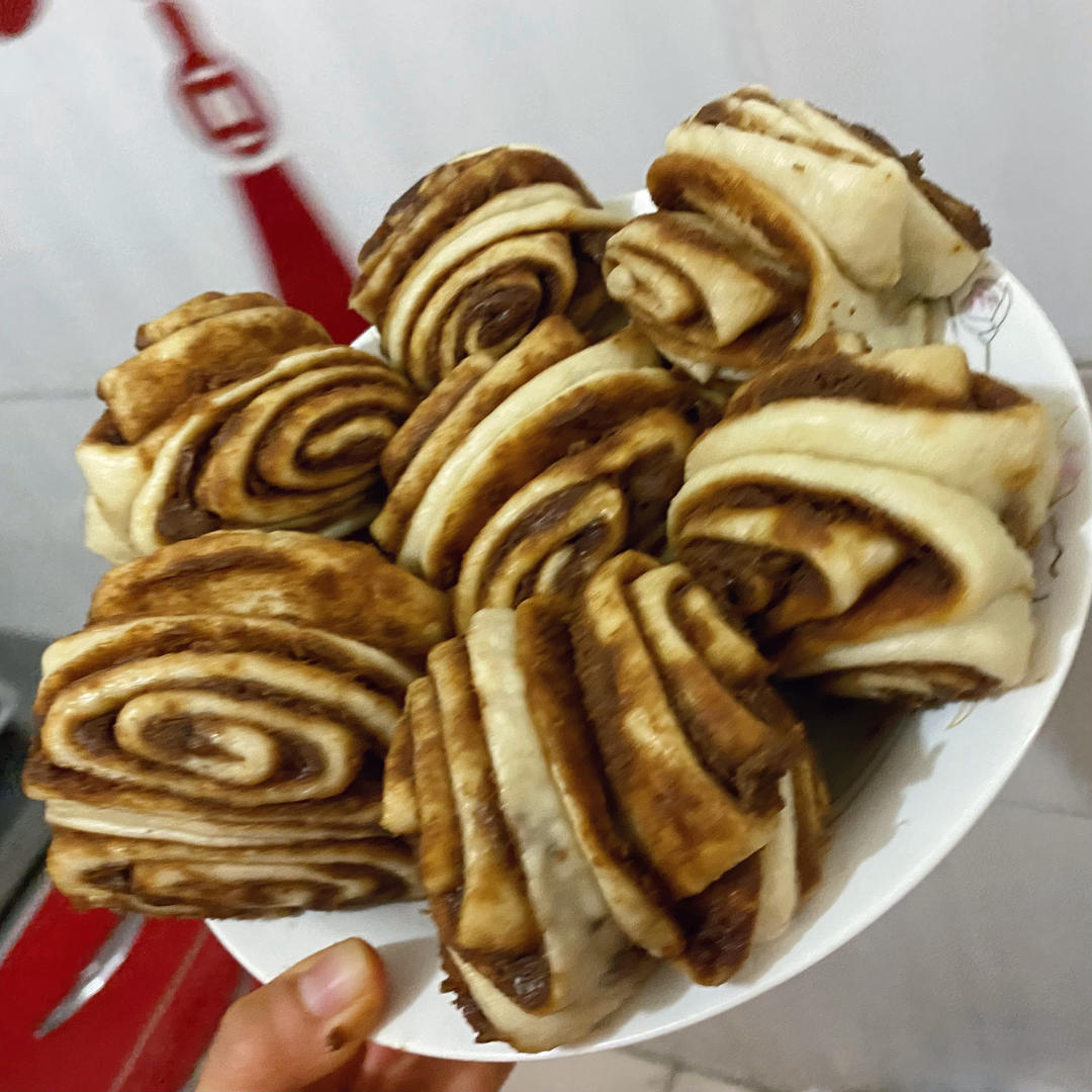 中式脏脏糖花卷